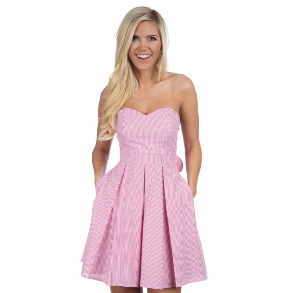 *NEW* The Corbin Seersucker Dress- Lauren James